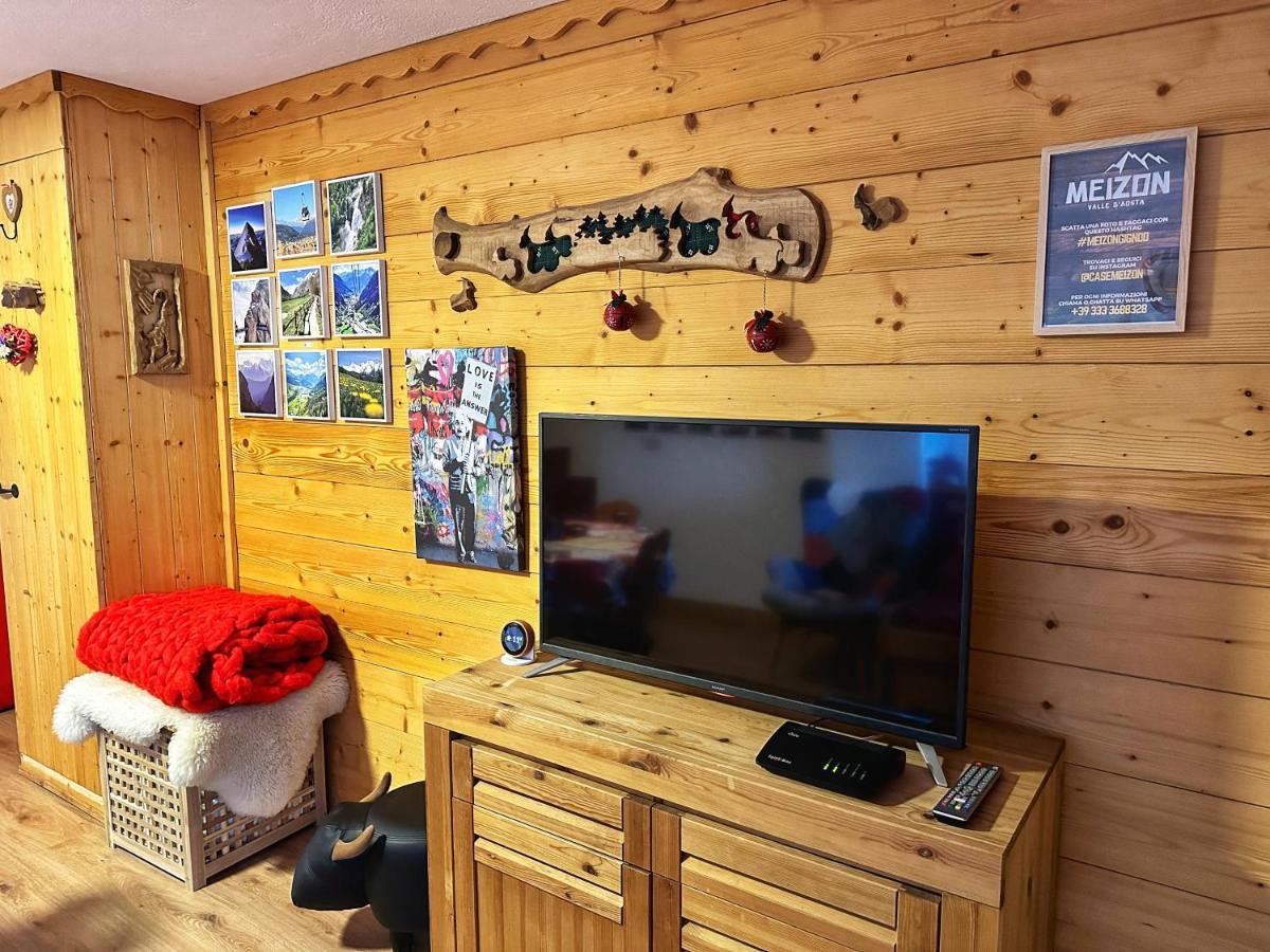 Meizon - La Montagna, Pila, Crevacol, Aosta E Valpelline Gignod Dış mekan fotoğraf